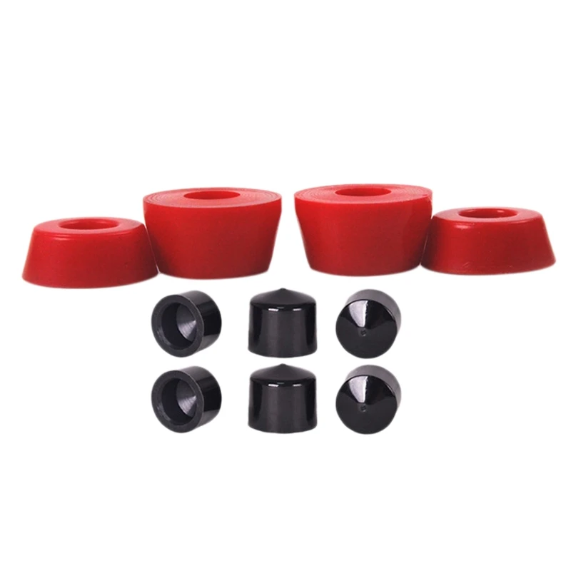 Skateboard Truck Conical Cylinder Bushings Set With Vertices Hardware For Trucks Outdoor Skateboarding Accessories