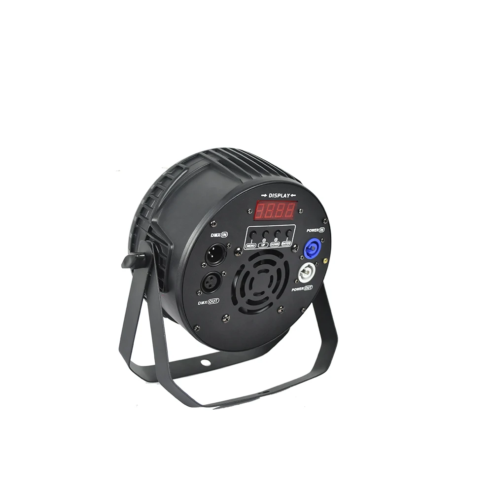 Jacmui 180 واط LED الاسمية ضوء داخلي DJ المرحلة تأثير الضوء RGBWAUV 6in1 اللون خلط DMX التحكم عطلة ضوء لعرض الحفلات