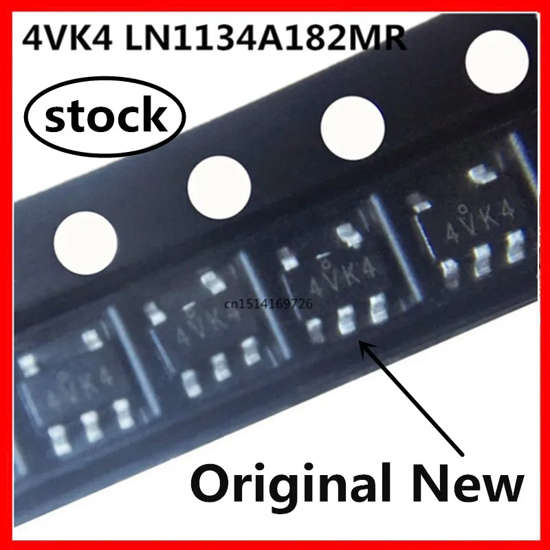 Original 20PCS/ LN1134A182MR 4VK4 1.8V SOT23-5 New In stock