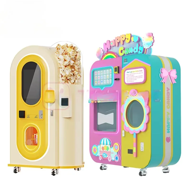 For Food Vending Machine Automatic Marshmallow Popcorn Ice Cream Vending Machine