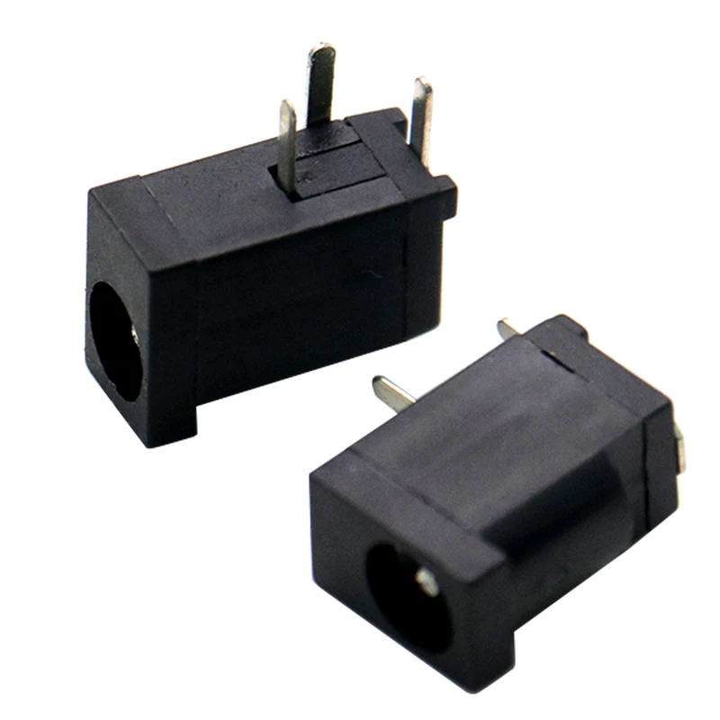 500PCS DC Power Socket DC-002 3.5-1.1MM 3-PIN Female Headlamp Desk Lamp Charging Socket Accessories