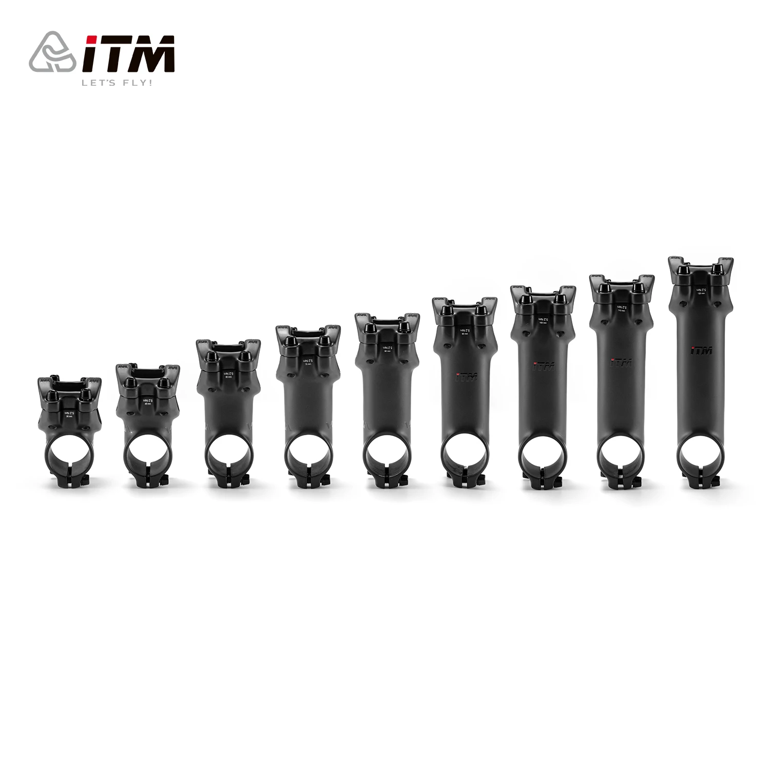 

Вынос шоссейного велосипеда ITM ±6 ° Вынос велосипеда длиной 35/45/60/70/80/90/100/110/120 мм, вынос руля 31,8 мм, велосипедные детали из алюминиевого сплава