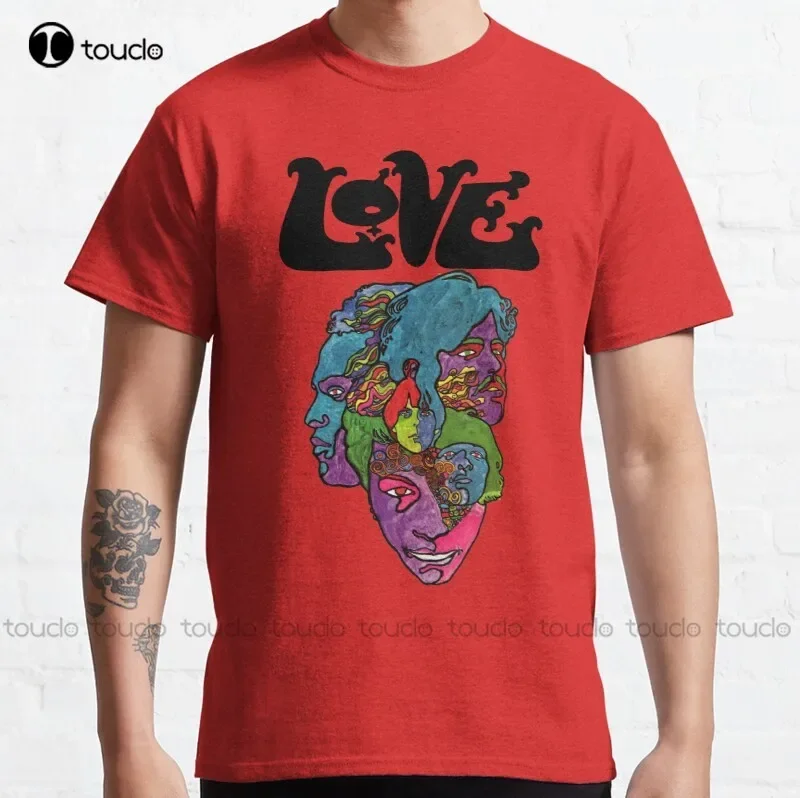 New Love Forever Changes Classic T-Shirt Cotton Tee Shirt