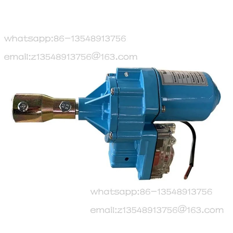 DC24V Greenhouse Electric Film Roll Up Motor Film Winding Roller Machine 100W 100m 3.8rpm