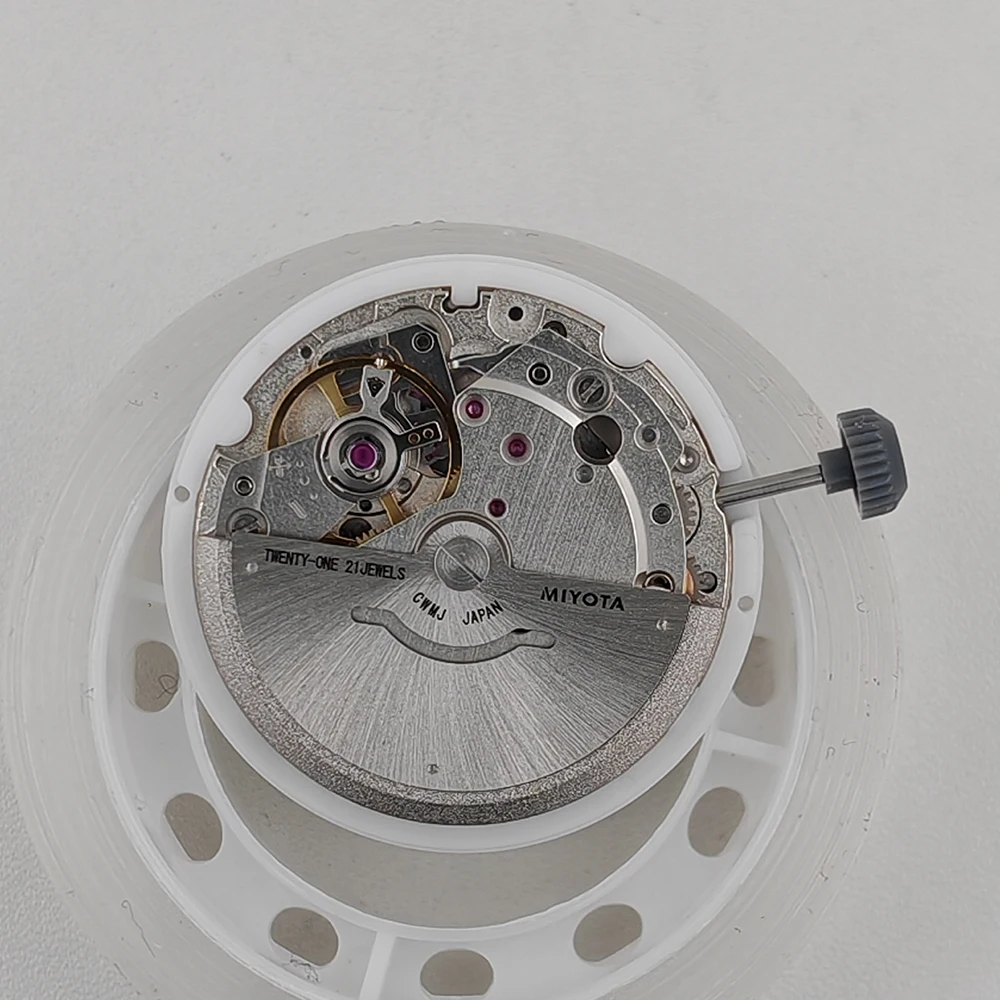 Genuine MIYOTA 8285 Movement White Arabic Version Datewheel Japan Original 8285 Automatic Mechanical Movement High Accuracy