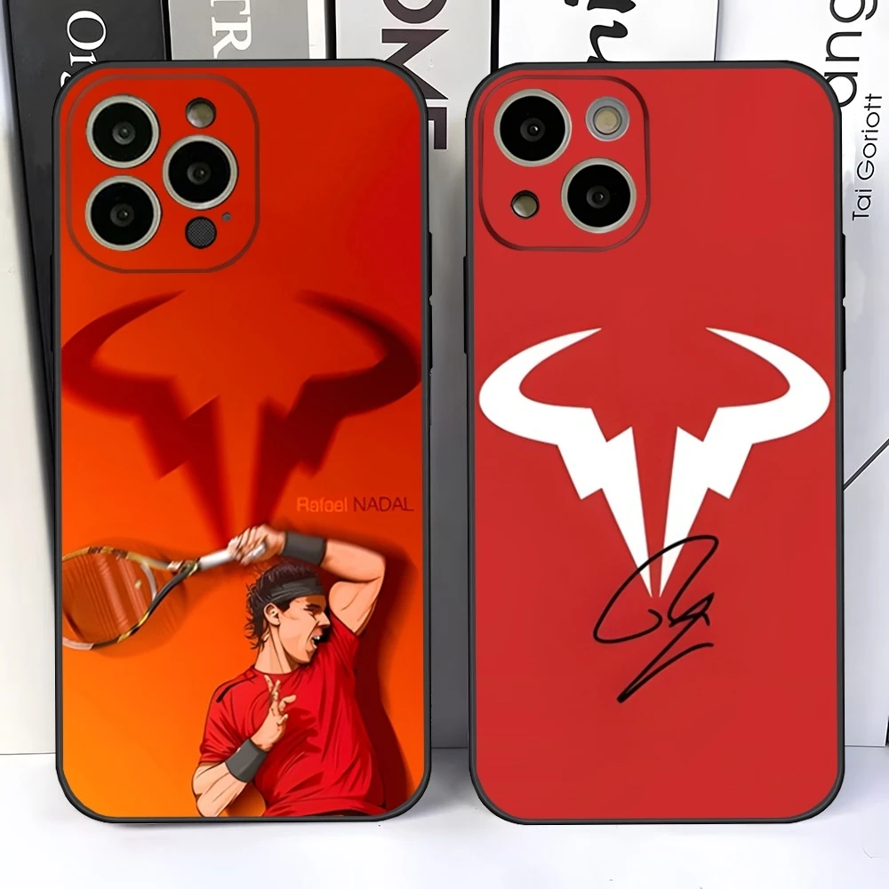 Tennis Superstar Rafael Nadal Phone Case For 14 Pro Max For Iphone 16 15 13 14 12 Mini 11 Xr X Xs Pro Max 8 7 Plus Back Cover