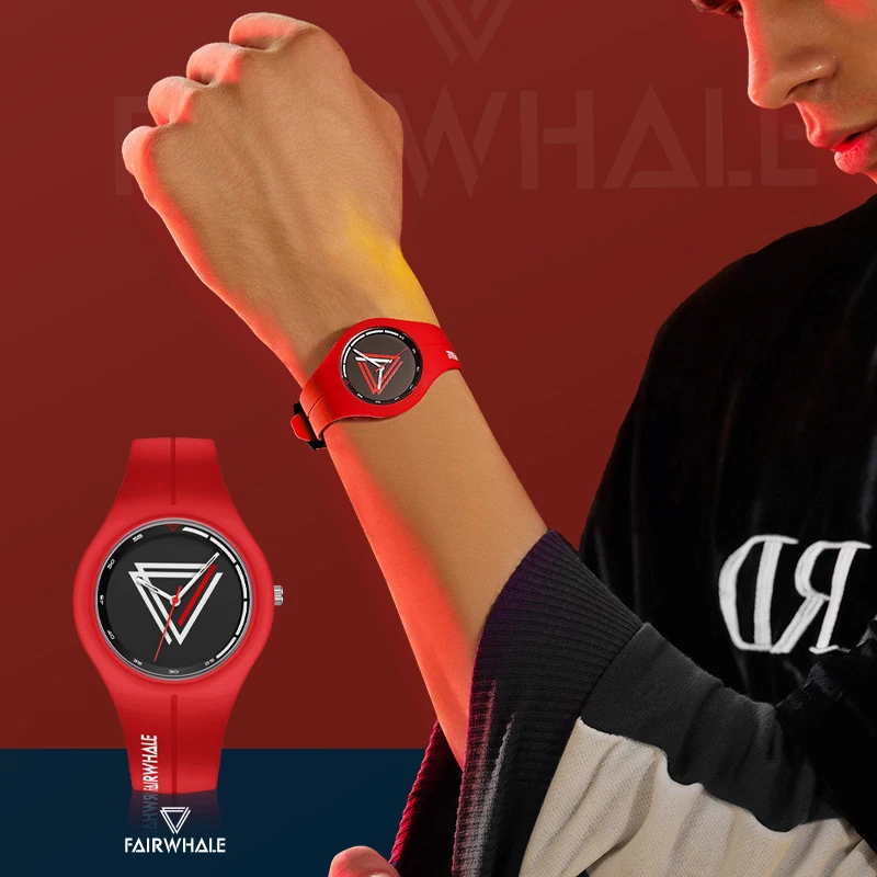 

Mark Fairwhale men's multifunctional business quartz watch, sporty and casual wristwatch, a must-have for travel and parties