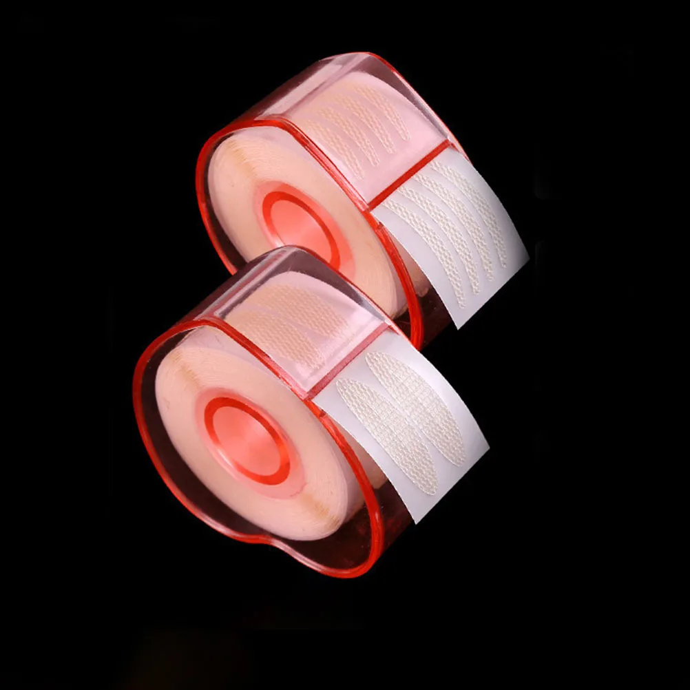 2 Rolls Heart Design Double Eyelid Sticker Tape for Women Eye Lift Adhesive Strip with Application Tools Set Eyelid Sticker