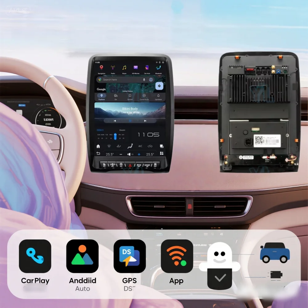 Android Auto Touch Screen Radio For Dodge Durango 2011-2020 GPS Carplay Car Multimedia Video Player Stereo Navi Head Unit BT 4G