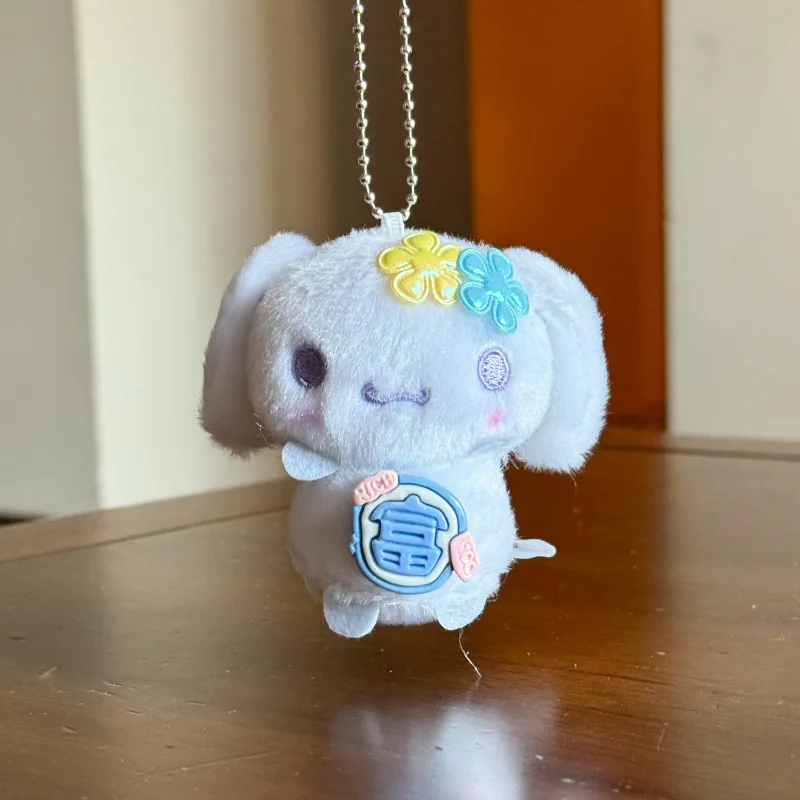 

Lucky Hello Kitty Plush Keychain Doll Cute Kurumi Doll Bag Keyring Fan Gift for Kids