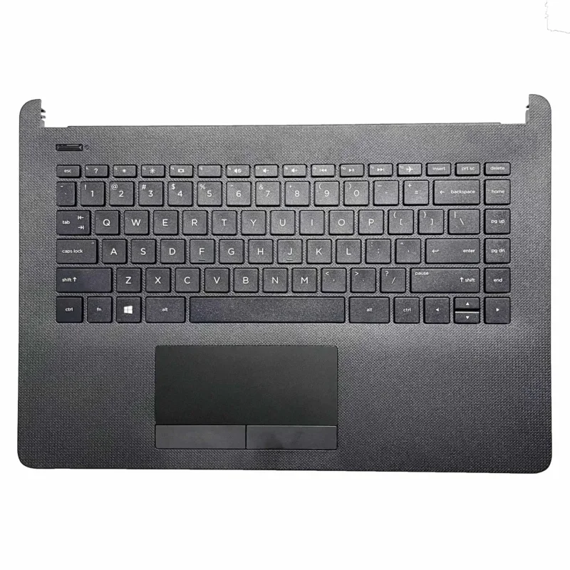 Original Keyboard for HP 14-BS 14-BW 14g-BR 240 G6 TPN-Q186 TPN-Q187 Laptop Palmrest Upper Cover Replacement Top Case 925307-001