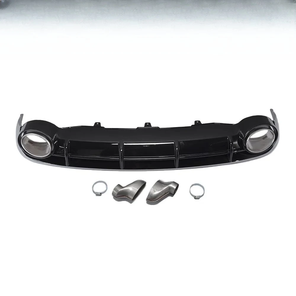 

RS6 Rear Diffuser Lip with Exhaust Pips for AUDI A6 C7 Sedan 2012