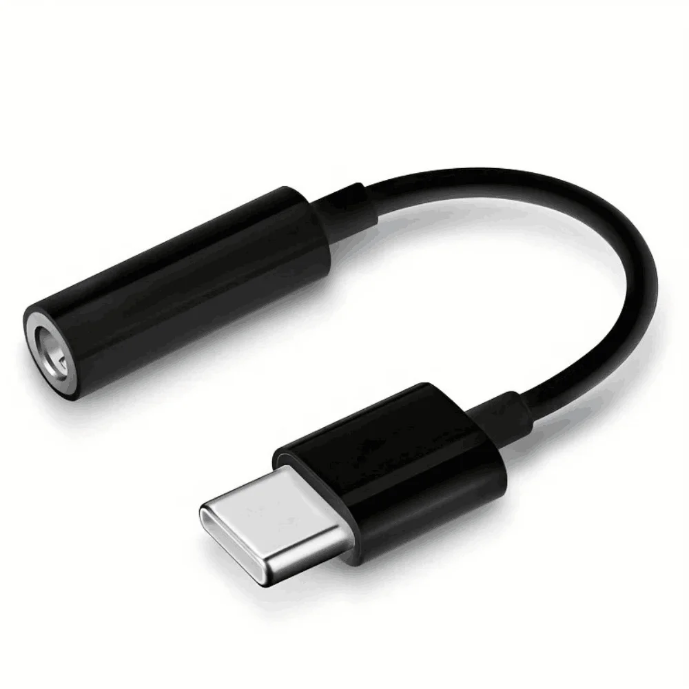 USB-C-auf-3,5-mm-Audioadapter, Typ-C-auf-Kopfhöreranschluss-Audiokabel-Konverter für iPhone 15 Pro Max, Samsung Galaxy, Xiaomi, Huawei