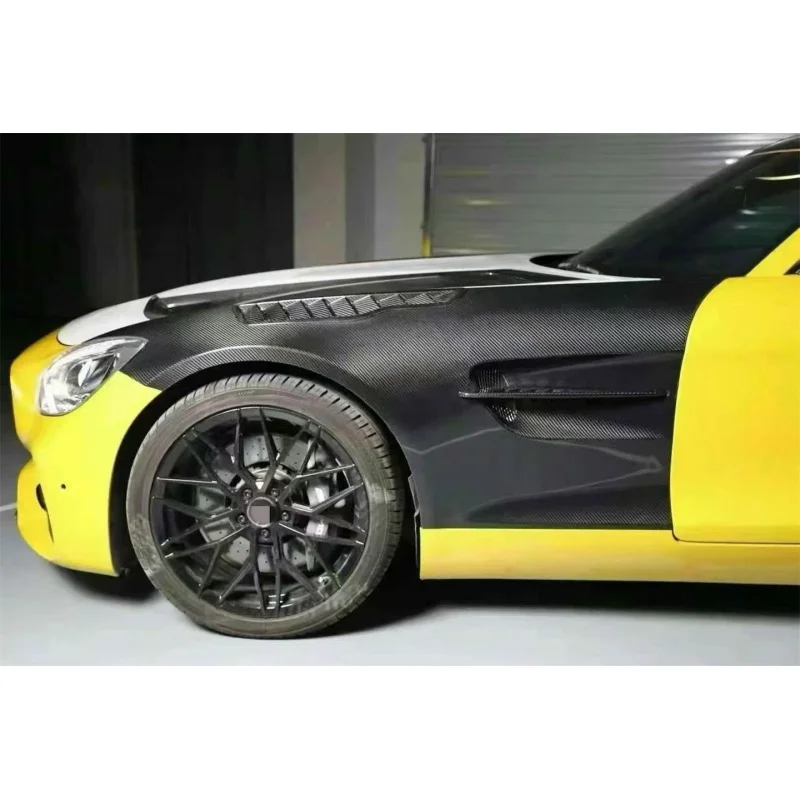 

Для Mercedes-Benz AMG GT GTS: Горячая новинка! Переднее крыло PRO-стиля из полностью сухого карбона для двухдверного спортивного автомобиля