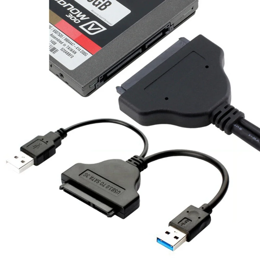 

USB 3,0 к SATA 22-контактный адаптер кабель для 2,5/3,5 дюймового HDD внешнего питания жесткого диска конвертер