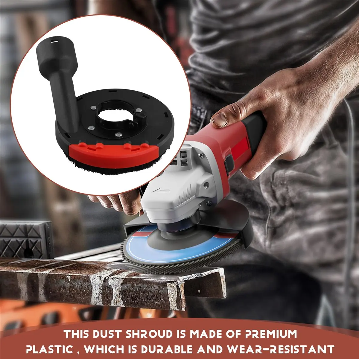 ABJY Type 115 couvercle de meuleuse d'angle universelle carénage anti-poussière meuleuse d'angle professionnelle carénage anti-poussière