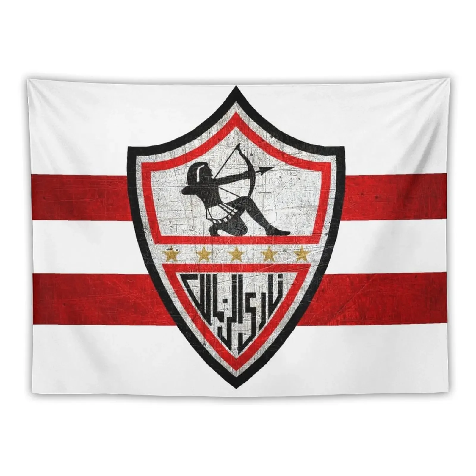 Zamalek soccer football fans Giza Egypt Tapestry Wall Decoration Items Wall Hanging Wall Tapestry