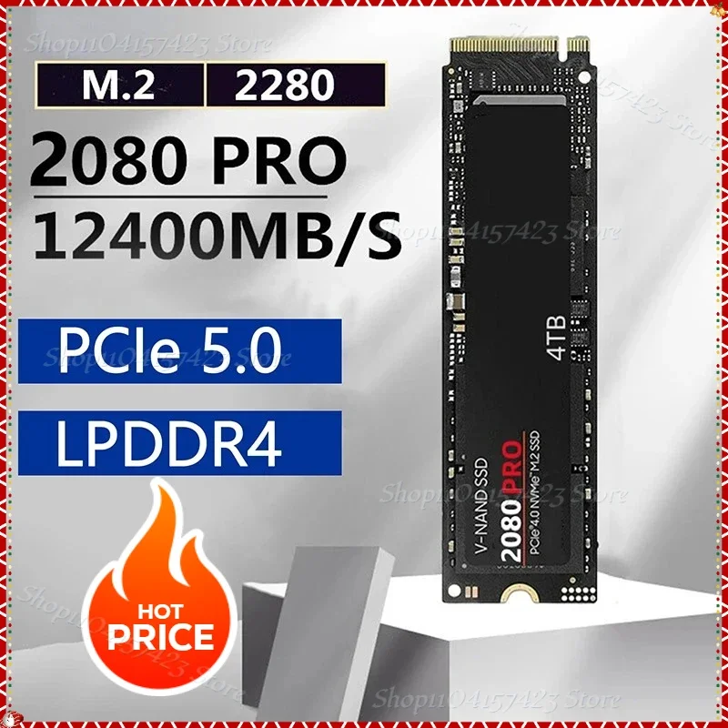 New Original 1080PRO Hard Disk SSD 1TB 2TB 4TB M2 Nvme Pcie M2 2280 Drive Internal Solid State Disk 4TB SSd Nvme M2 For PS5