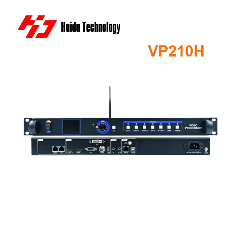 Huidu VP210H VP210C/S HD VP210 Series LED Video Processor Integrated LED Sending card Work With Huidu Receving Card