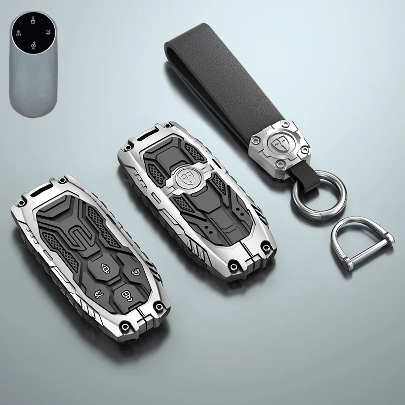 

For Aito M9 2024 Zinc Alloy Key Cover Keychain Key Case for Car Accessories