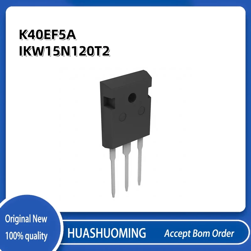 10Pcs/Lot  K40EF5A  K40EF5  K40EF  IKW15N120T2   K15T1502  IKW15N120  TO247