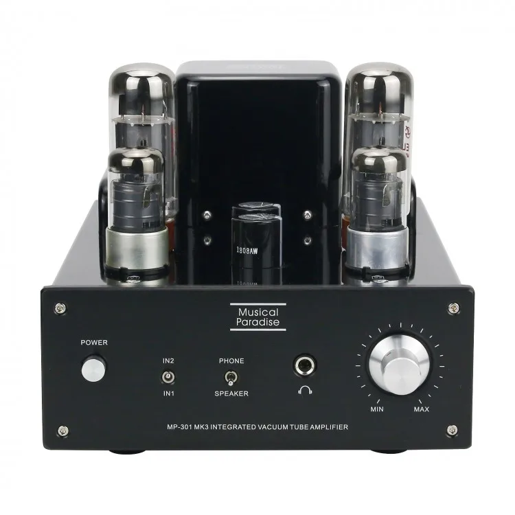 Musical Paradise MP-301 MK3 Integrated Vacuum Tube Amplifier Headphone Amplifier EL34 + 6J8P Tubes