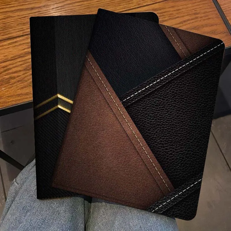 

Black Gold Edge Pattern For Honor Pad 8 V8 9 GT MagicPad 13 3 2 Tab MatePad Pro Air 12 X 12.6 Foldable Tablet Case Gift