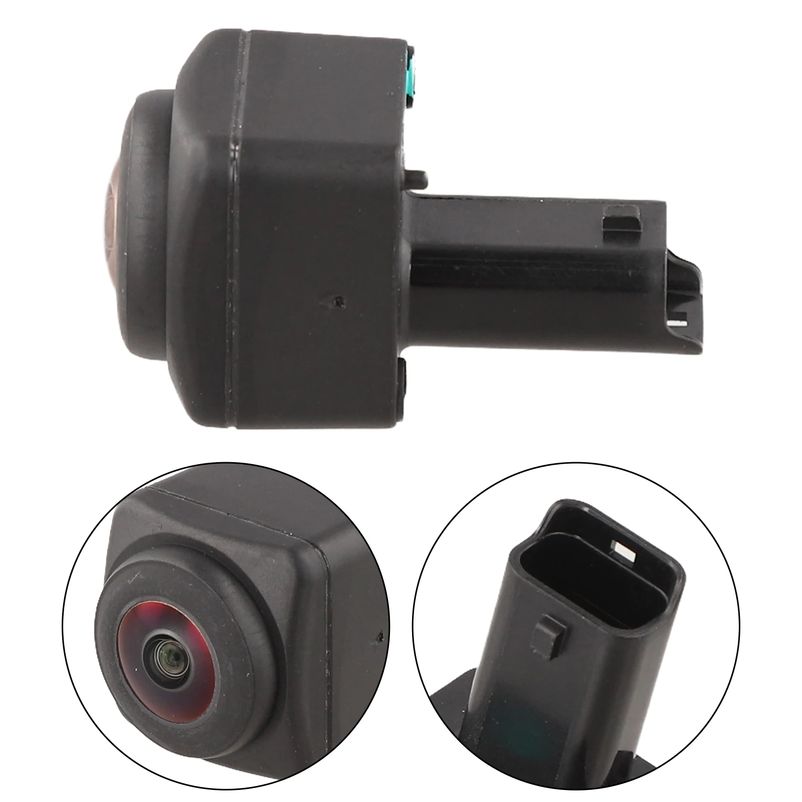 Backing Up Camera Vehicle Reversing Black Rear View Camera Robust Material Rear View Camera Enhanced Visibility Wide-angle View