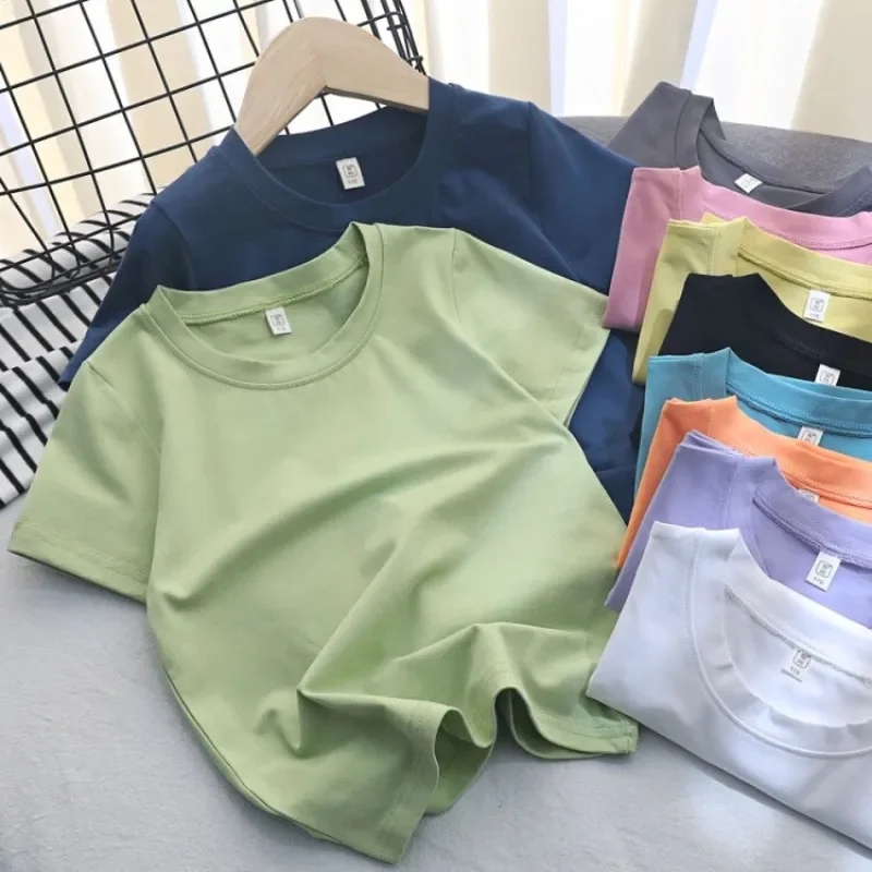 

25ss Men Women Streetwear Blank Tshirts Summer Letter Shorts Sleeve Tops Casual Fashion Cotton Star T-shirts