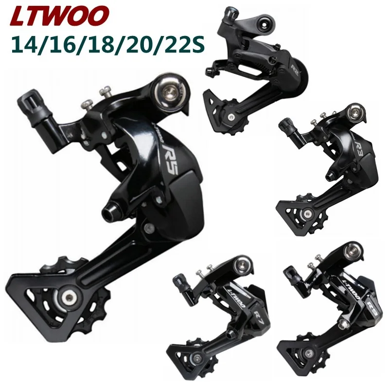 LTWOO R2/R3/R5/R7/R9 7/8/9/10/11 Speed Road Bike Rear Derailleur Long Cage Max 34T Bicycle Derailleurs For Shimano 7/8/9/10/11s