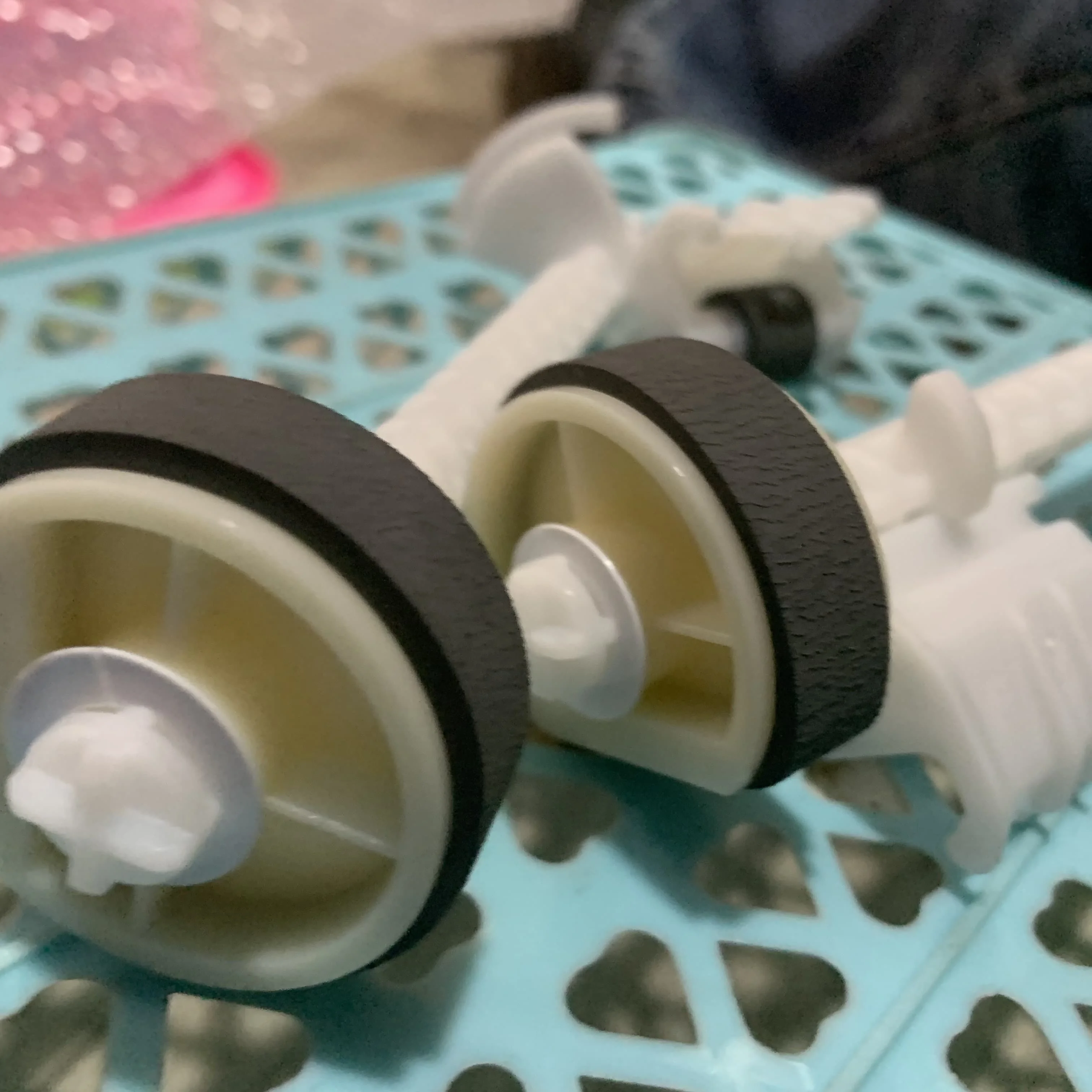 

10 компл. резиновых накладок ролика подачи захвата для EPSON L3150 L3158 L3160 L3156 L3151 L4150 L4158 L4168 L4170 L4150 L4160