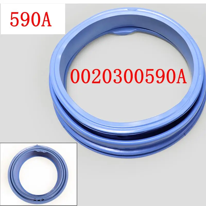 Cuff Hatch for Haier drum washing machine 0020300590A Waterproof rubber sealing ring manhole cover parts