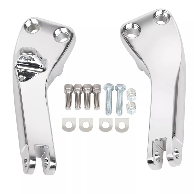 

Rear Passenger Foot Peg Mount Bracket For Dyna Super Glide Custom FXDC