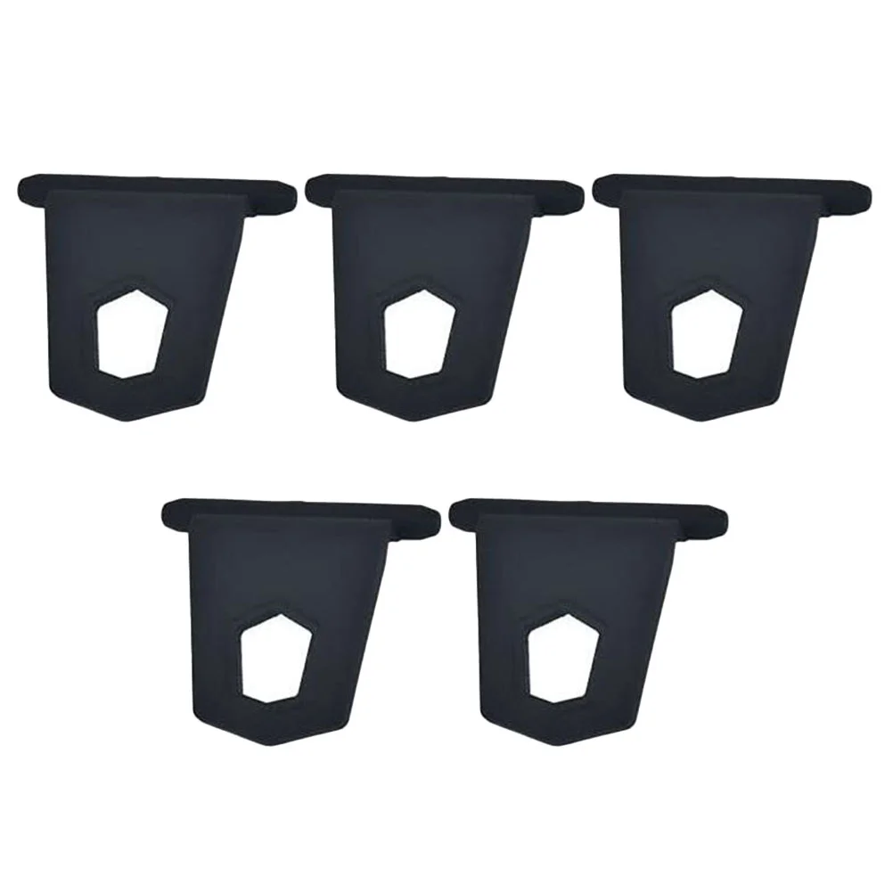 5 Pcs RV Coat Hook Hat Hanger Awning Ring Hangers Hooks Rubber Camper Small for