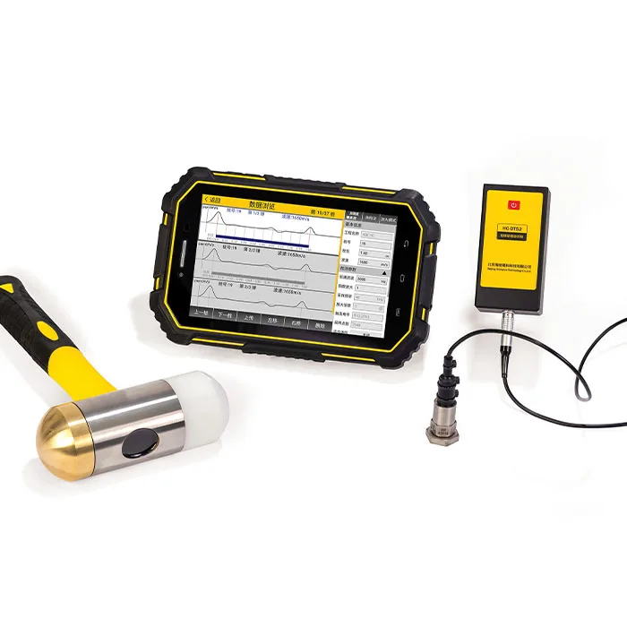 

Low Strain PIT Pile Integrity Tester with Wireless