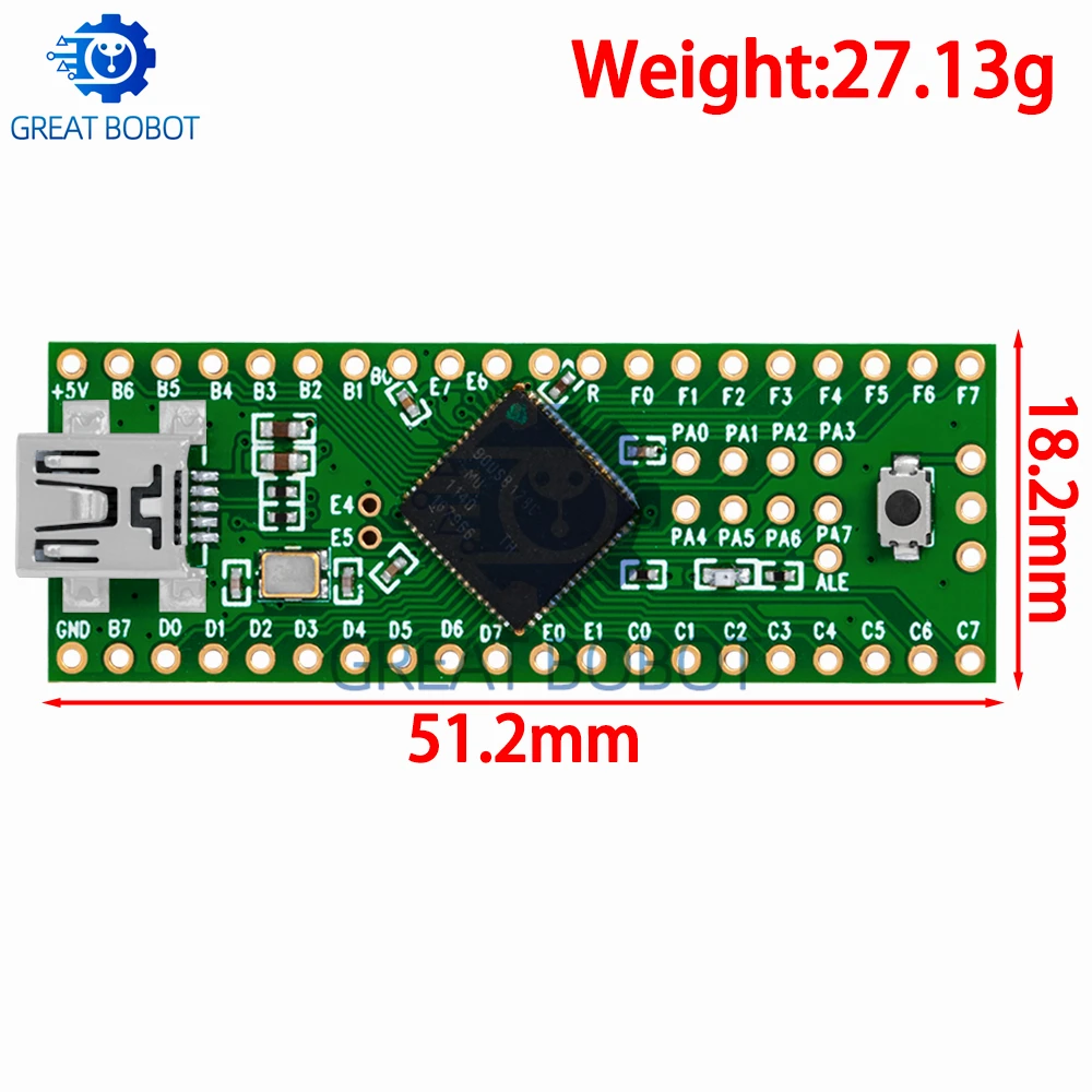 Teensy 2.0++ USB AVR Development Board ISP U Disk Keyboard Mouse Experimental Board AT90USB1286 For Arduino