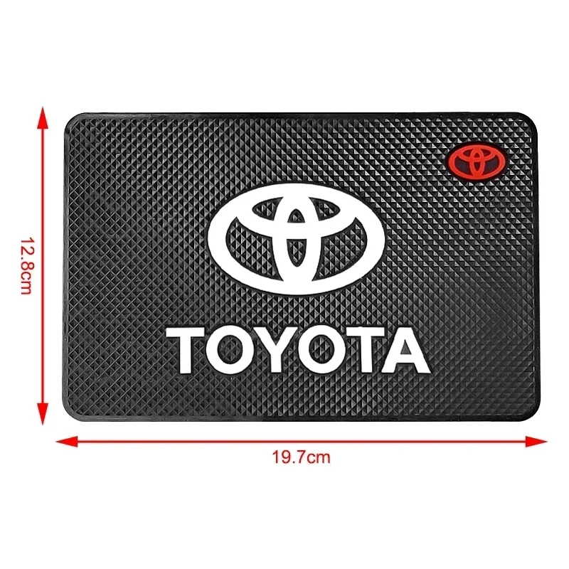 Car Anti Slip Mat Phone Holder Non-Slip Pad Car Accessories For Toyota Yaris Corolla Avensis Aygo Vitz Vios Yaris Mark-X Mirai