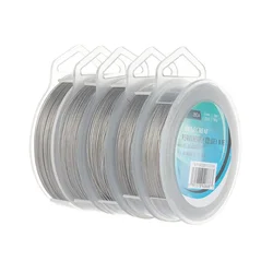 0.3/0.38/0.45/0.5/0.6mm Tiger Tail Wire Resistant Strong Stainless Steel Wire for DIY Bracelet Jewelry Making Hanging Crafts
