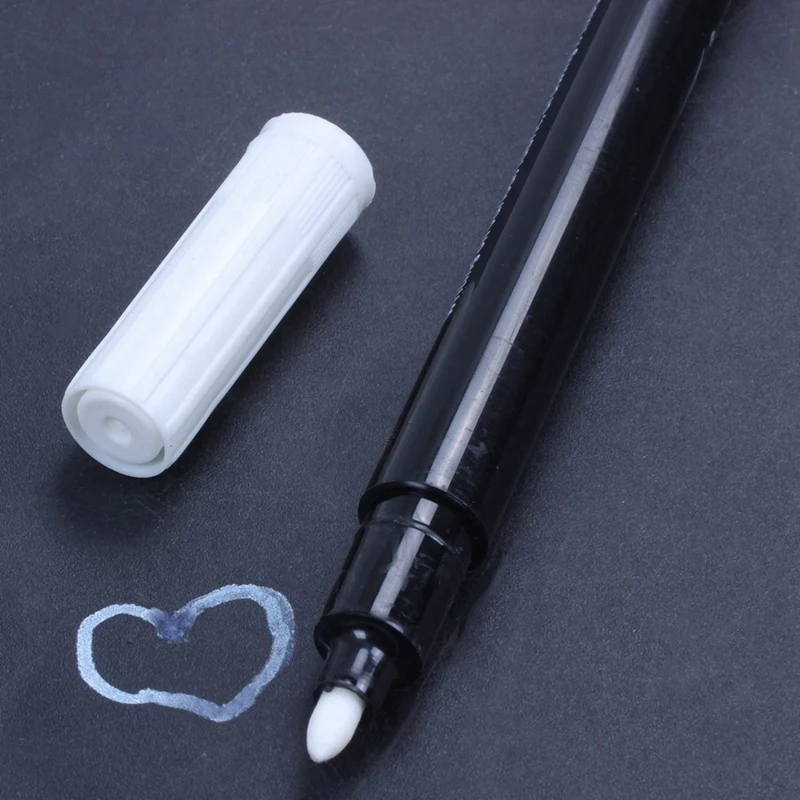 أقلام ماركر ملونة دائمة ، منسوجات صناعة يدوية ، ملابس ، تي شيرت ، أحذية ، أبيض ، 4 قطعة