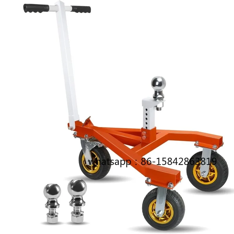 Trailer Manual Cart, 3500 Pound Trailer Mobile for RV Boat Motorcycle Jet Ski