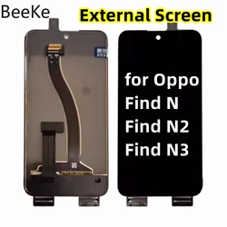 Original For OPPO Find N3 / N2 / N Second External Screen Touch Digitizer Assembly PEUM00 PGU110 Small LCD Display Replacement