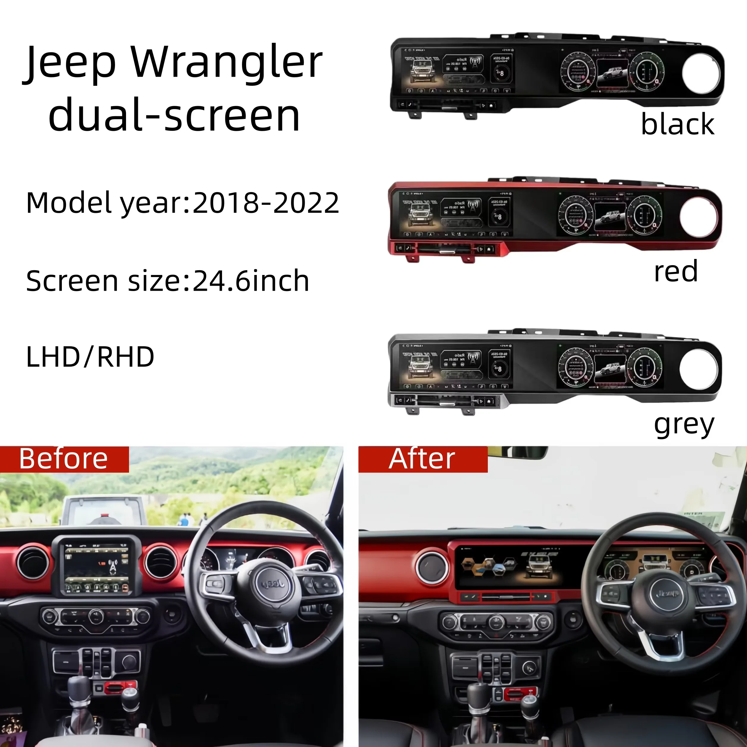 For Jeep Wrangler 2…