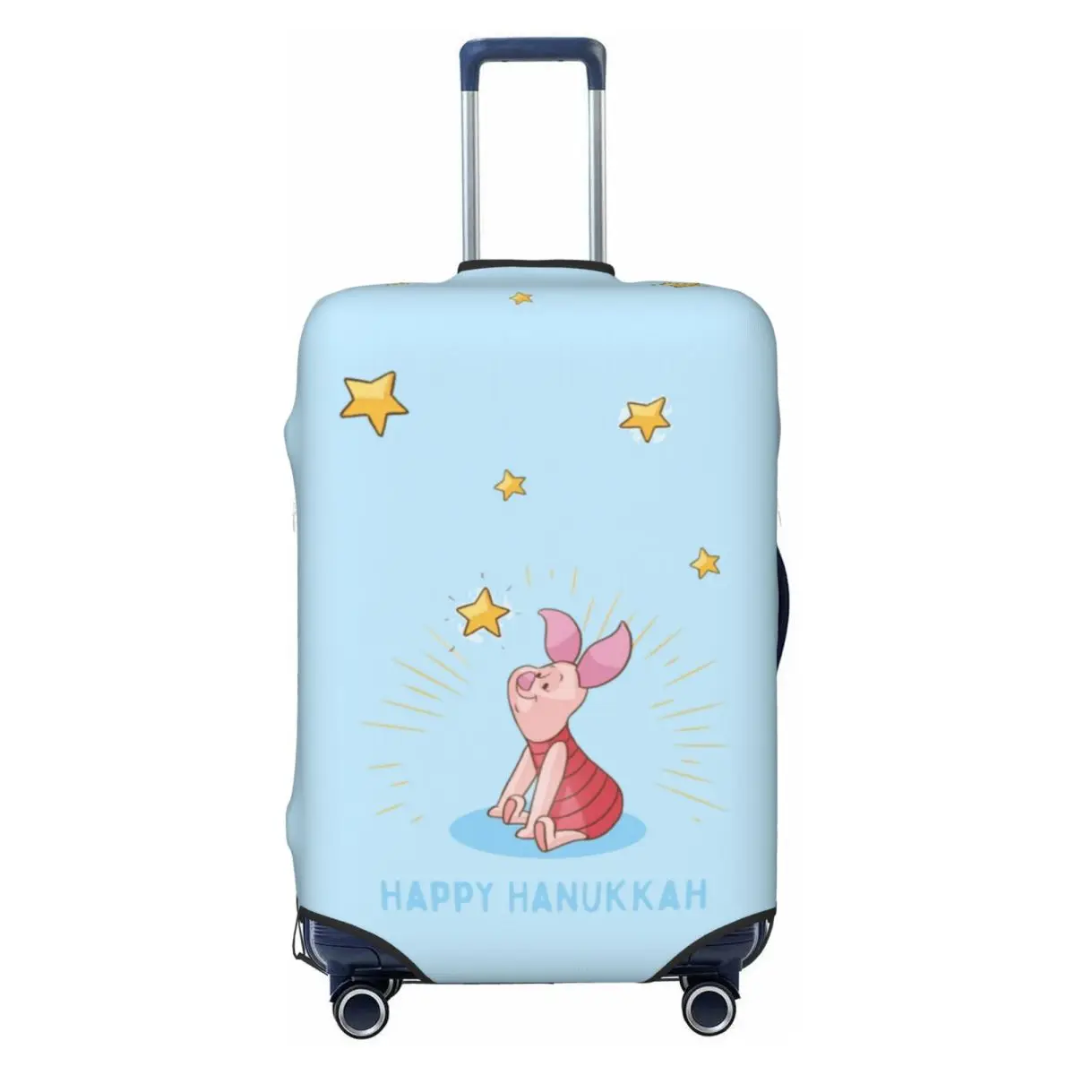 

Custom P-Piglets Anime Big Movie Luggage Cover Fashion Suitcase Protector Covers Suit For 18-32 inch