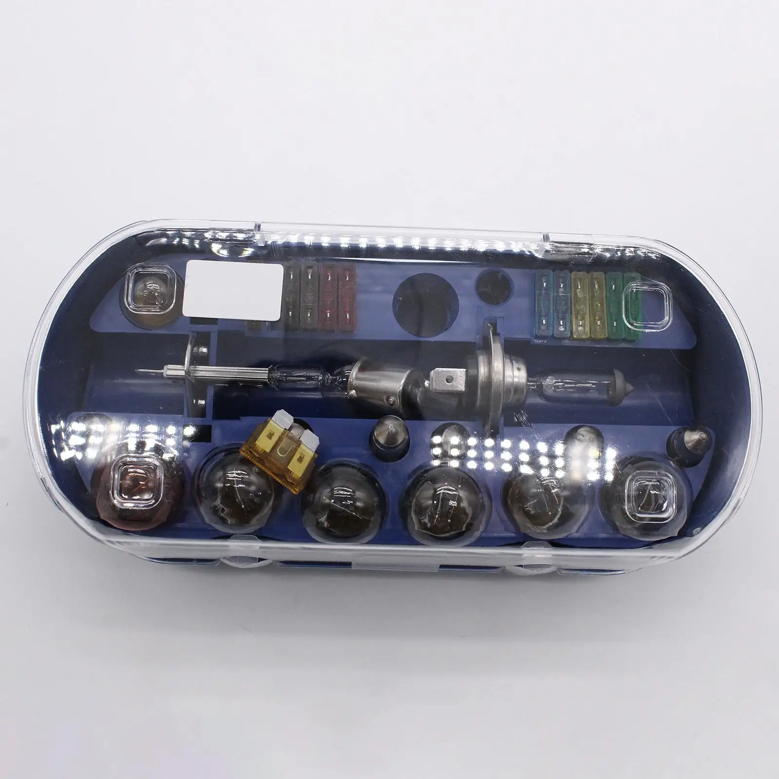 30x Car Emergency Light Bulb Fuse Kit including H4 H7 Bulbs Fuses Lamp Box