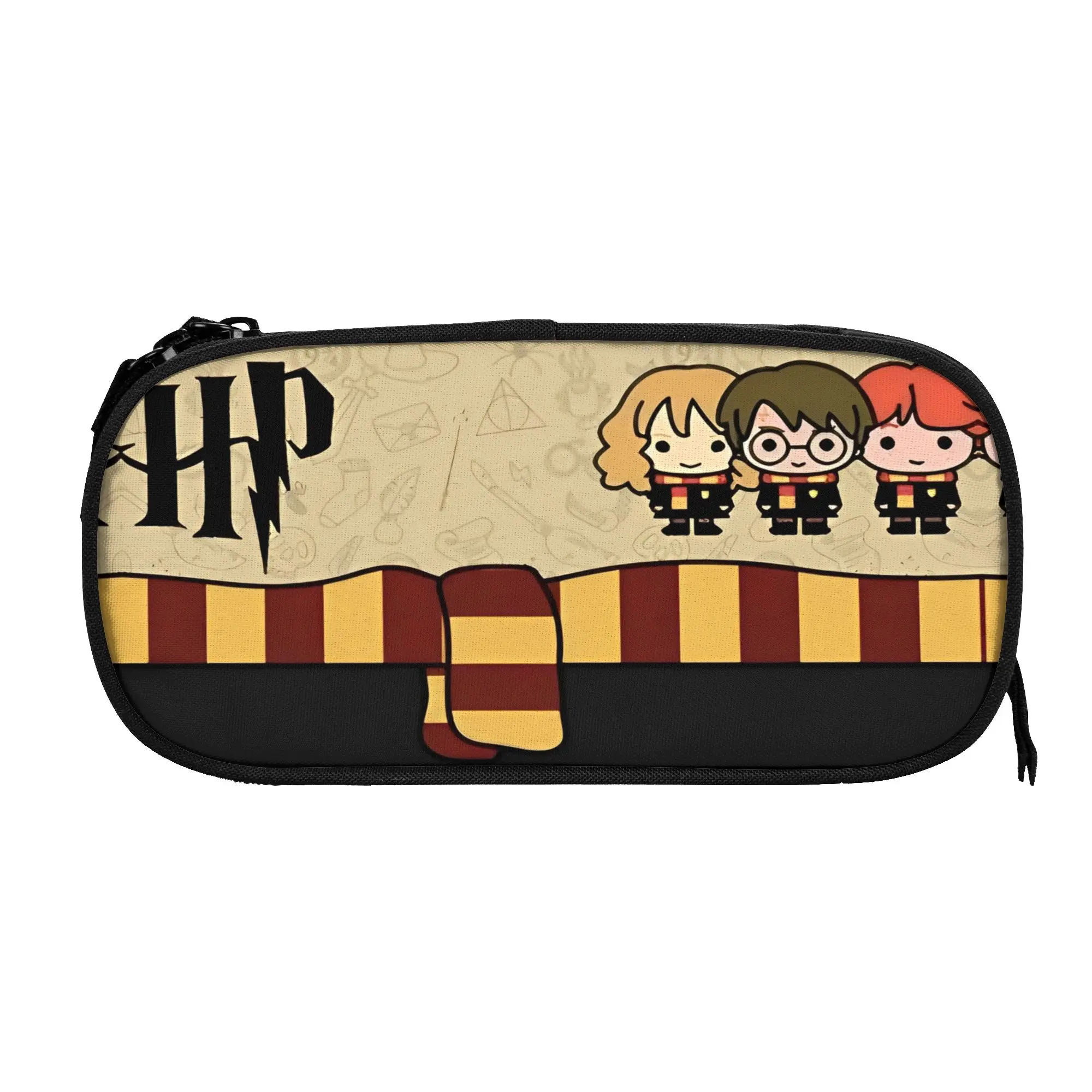 

Creative H-HP-P Harrys Potters Pencil Case Pencilcases Pen Kids Large Storage Bag School Supplies Gifts Stationery
