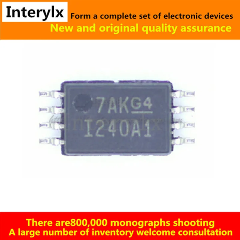 

5 шт./партия INA240A1PWR INA240A1PW INA240A1P INA240A1 I240A1 240A1 IC CURR SENSE 1 схема 8tssop