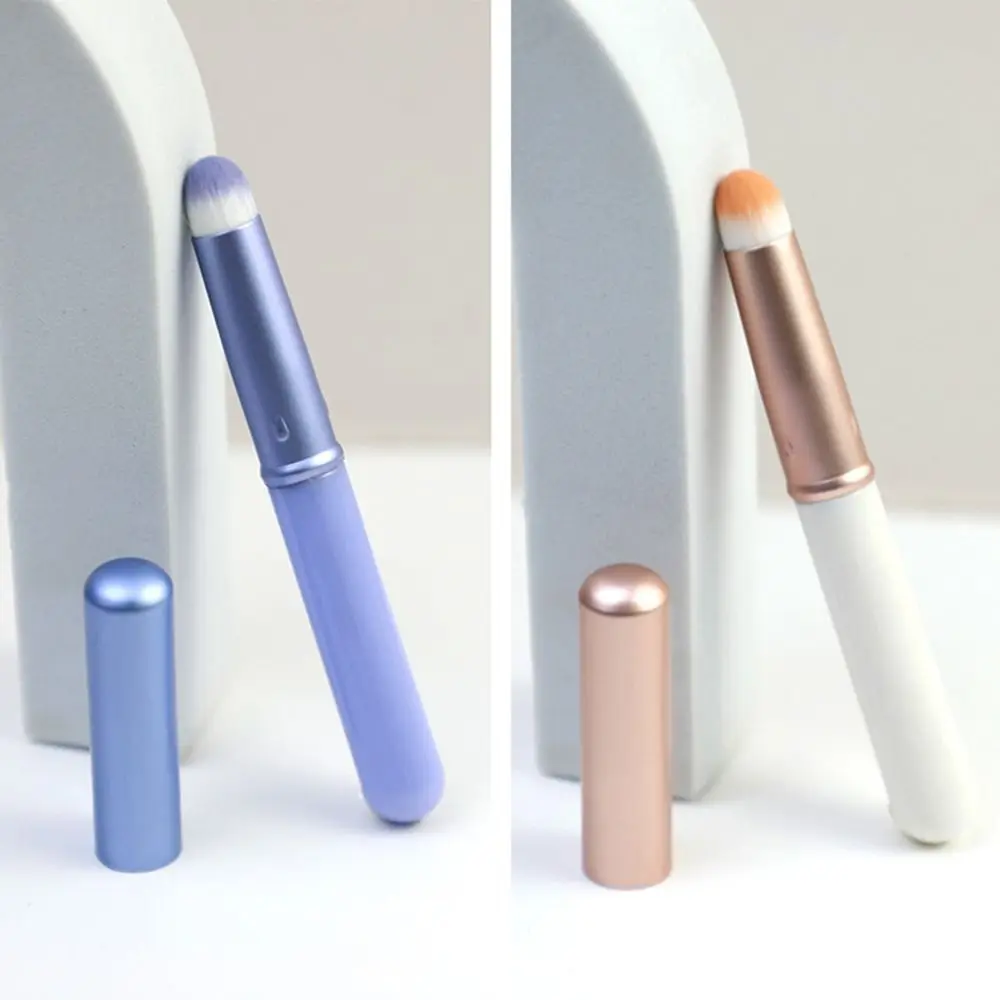 Used Repeatly Multi-Purpose Lip Brush Professional Portable Concealer Brush Lip Gloss Round Head Mini Lipstick Brush Gifts