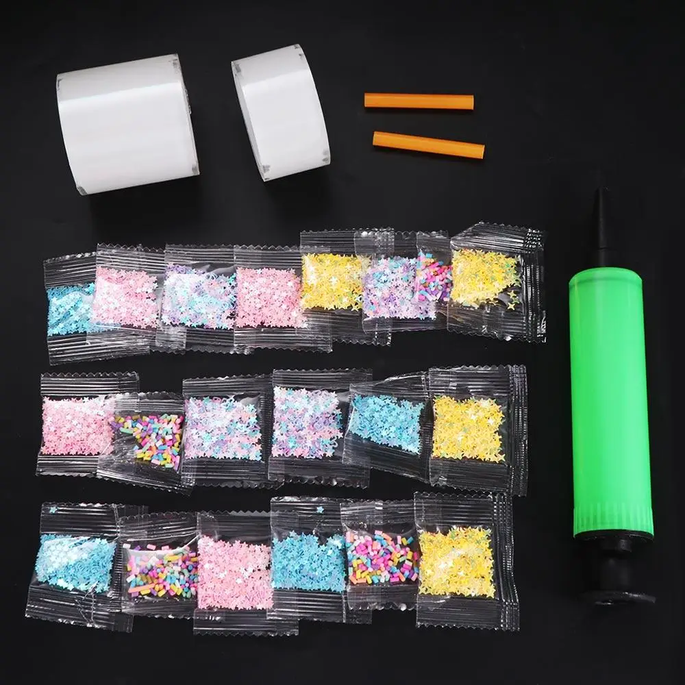 Double Sided Tape Nanos Tape Bubble Maker Kits Transparent Reusable DIY Balloon Blowing Tape Nano Tape Multipurpose