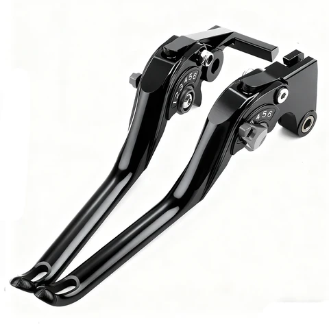 Аксессуары для мотоциклов Triumph Trident 660, Tiger 660, Tiger 900, 800: интегрированные регулируемые рычаги тормоза и сцепления, облегчающие управление.