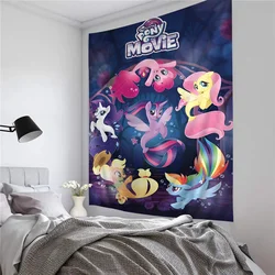 Animatie M-My L-Little Pony Cartoon Wandtapijt Hangende Decoratie Huishouden Interieur